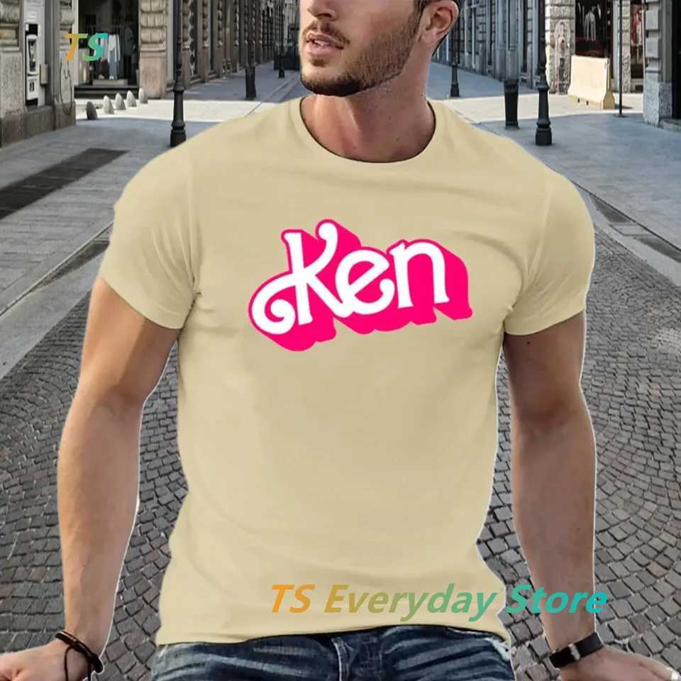 New Ken Classic CottonT-Shirt Male Casual Y2K O-Neck Tshirt Top heavyweights sweat Summer Men Cotton T-shirt Men Chothes W250117