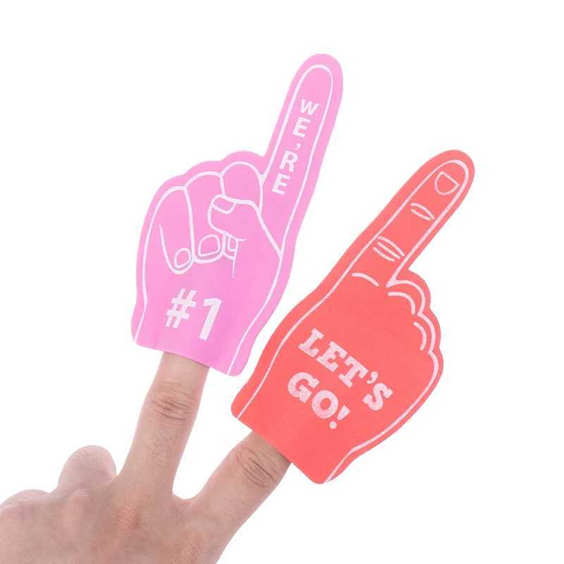 Finger Foams Sports Cheerleading Party Hand Props Noise Makers Props Giant Hands Sports Favors Cheering Palm Party PropsW250121