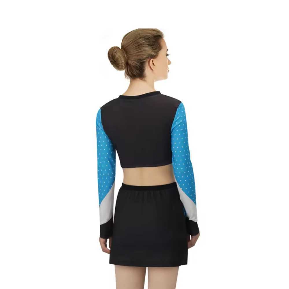 High Women Musical Cheerleader Costume For Girl Cheerleader Uniform Dress Outfit Cosplay Costume School Girls Sports Team SuitW250121