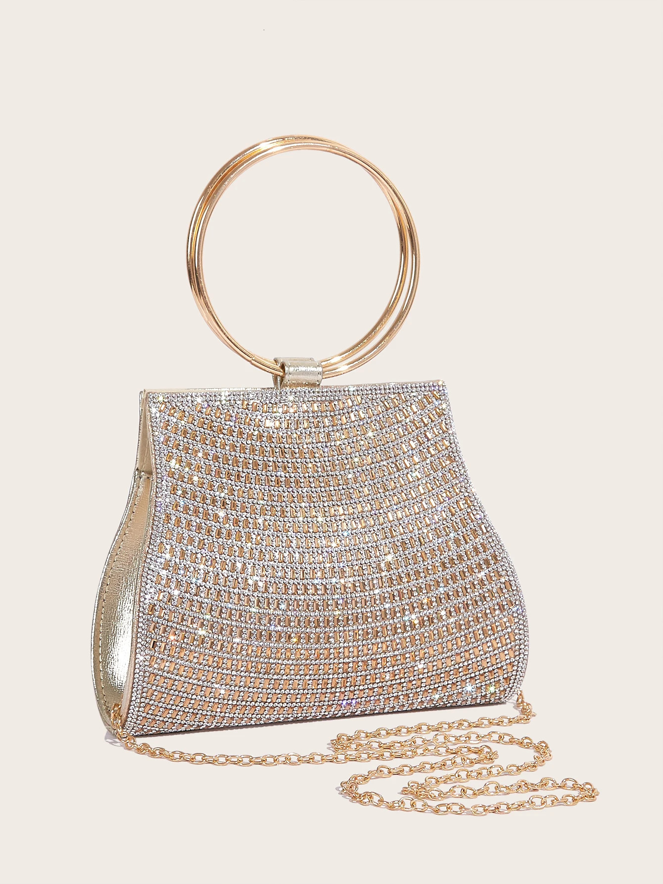 Womens Diamond Handbags s Evening Bags Bridal Stones Clutch Purse Lady Clutches Party Wedding Bag Female 250118