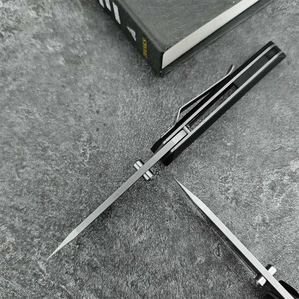 Folder Jarosz Kabar Black Tanto Point 7506 Knife 440C Stainss Steel Self Dense Hunting Tactical EDC is Knives for Men