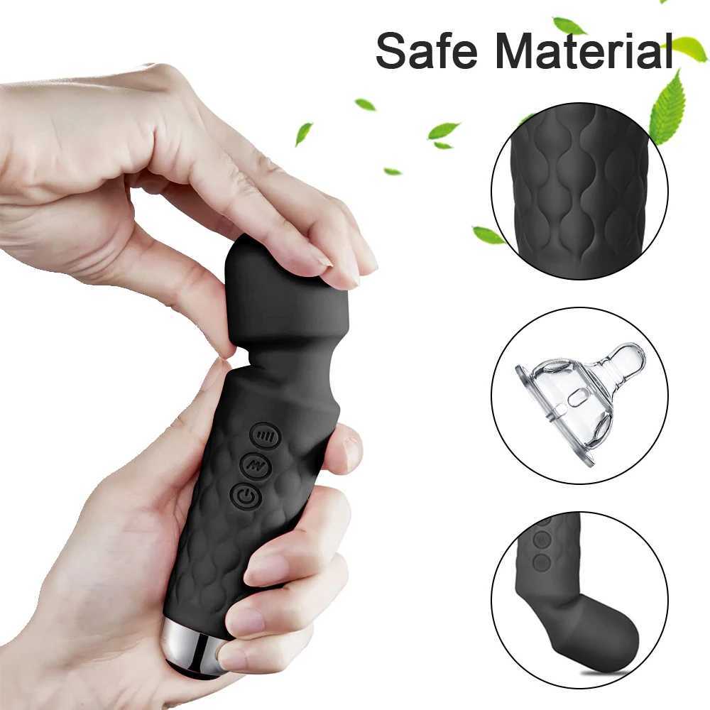 Mini 10 Speed AV Vibrators Magic Wand Vibrators Clitoral Stimulators Vaginal G-spot Massagers Womens Masturbators Sex Toys W250117