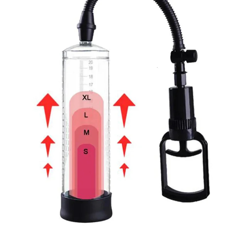 Masturbator Cup Manual Penis Pump Vacuum Erection Enlarger Penile Extender Trainer Erotic Adult Product Sex Massager 250121