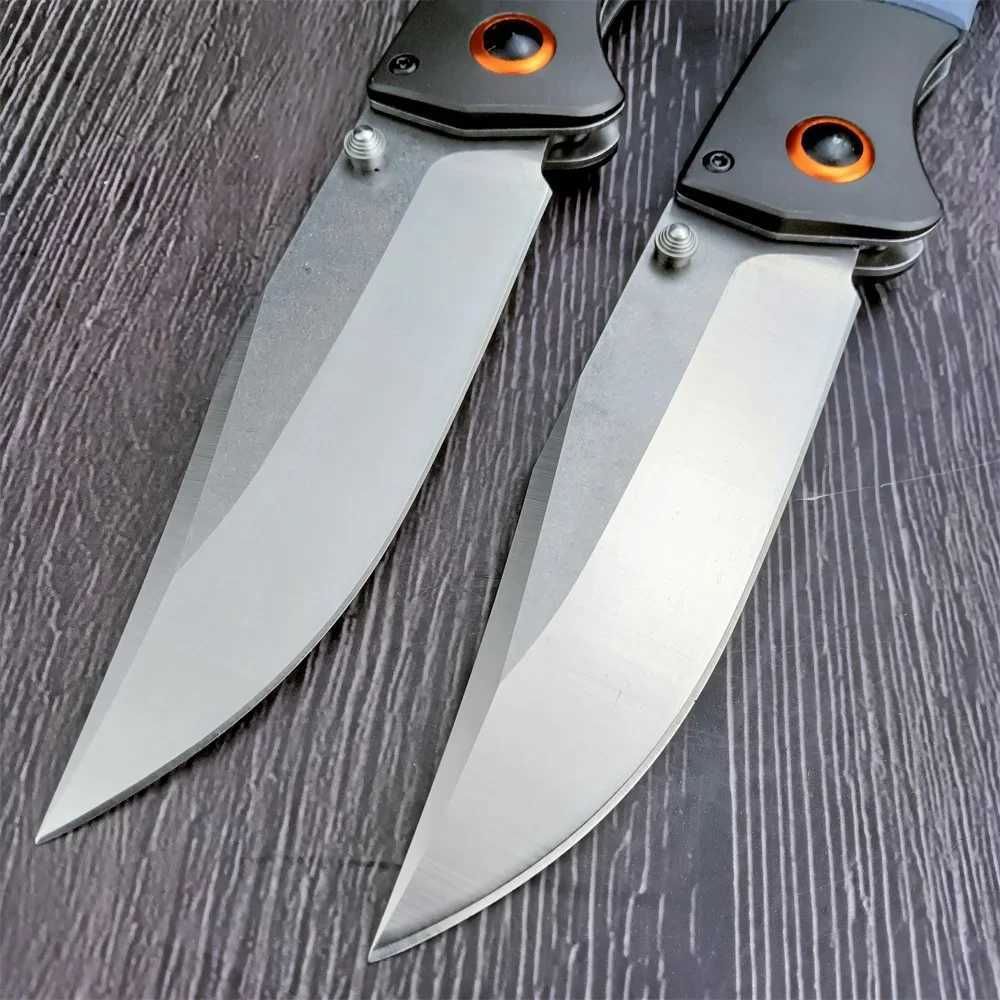 Tactical BM 15080 Folding Pocket Knives Outdoor Cam CPM-S30V Drop-Point Blade Wood/G10 Hand Hunting Self-dense ToolsXJ250118