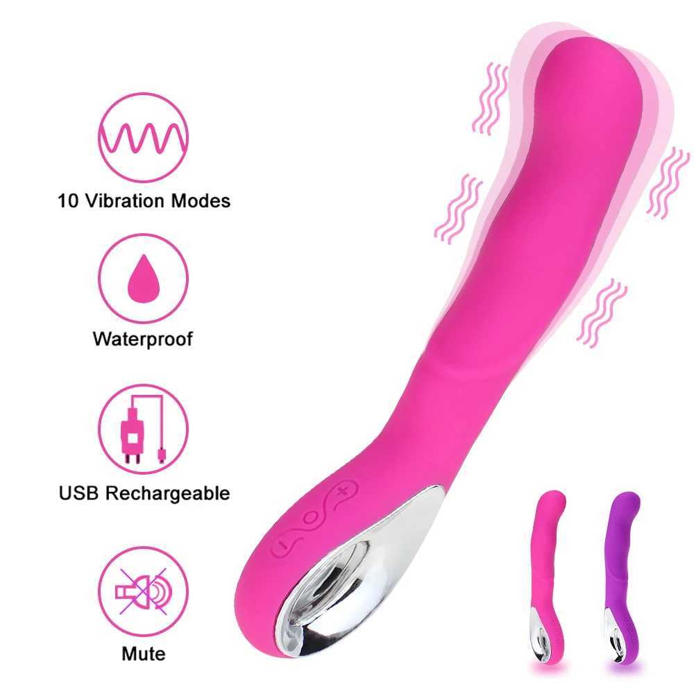 G Spot Dildo Vibrator Vaginal Stimulator Clitoris Sex Toy for Women Pussy Massager Waterproof Magic Wand Rechargeable Erotic Toy W250117