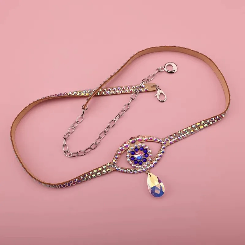Sparkle Belly Dance Waist Chain Belt Shine Layered Rhinestone Body Belly Dance Jewelry Accessories Chain Adjusyable for Women 250117