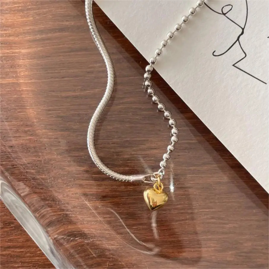 SHANICE S925 sterling silver fashionable heart-shaped bracelet suitable for women girls love couples bracelets jewelry wedding gifts 250110