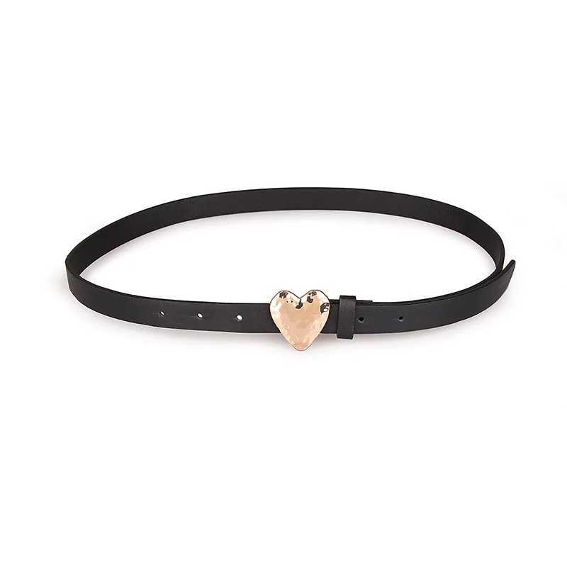 New Fashion Hot Selling Womens Irregular Sweet Cool Love Style Buckled European and American Belts for Women W250120