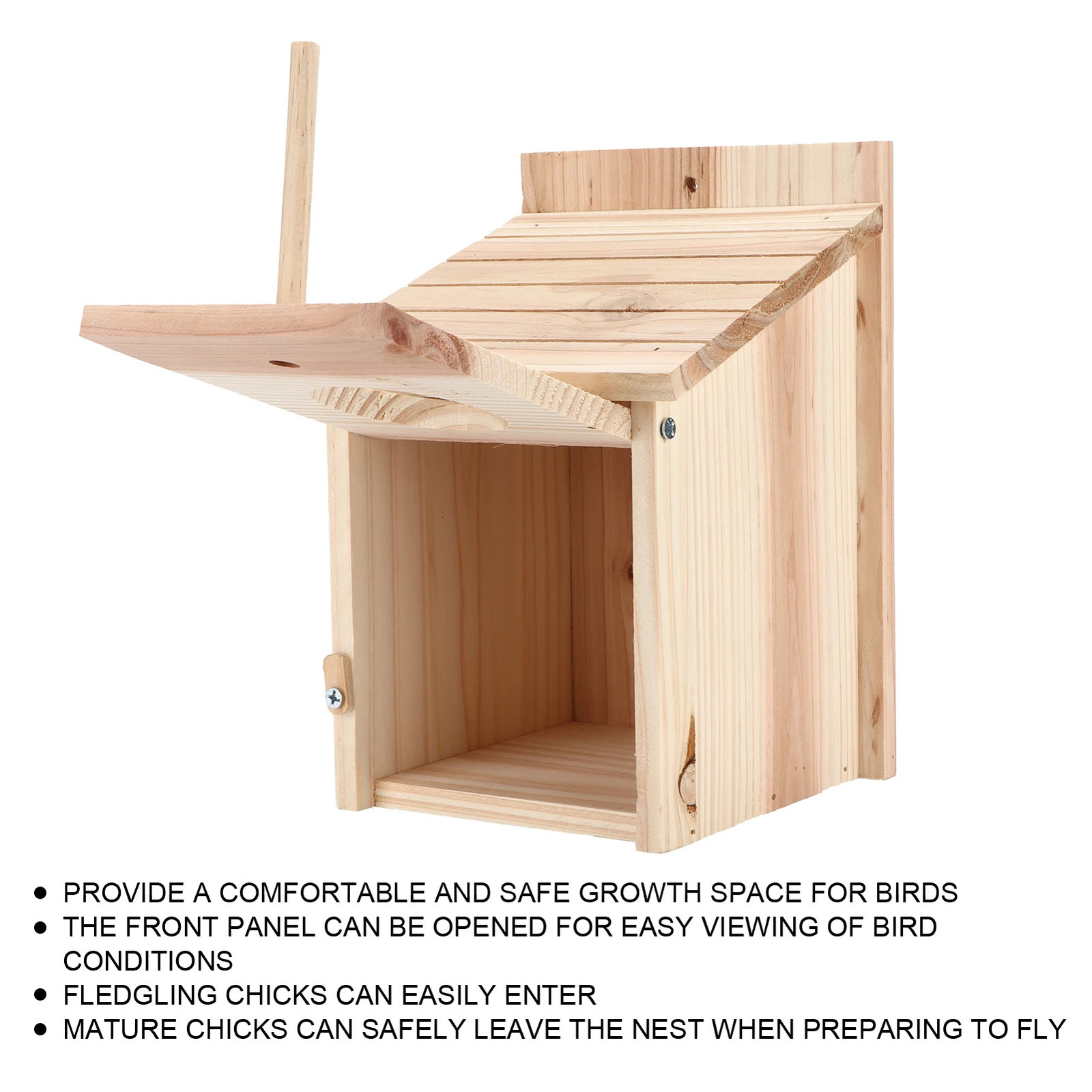 Innovative Natural and DIY Outdoor Breeding Box Outdoor Wooden Birdhouse Wooden Birdhouse 250207