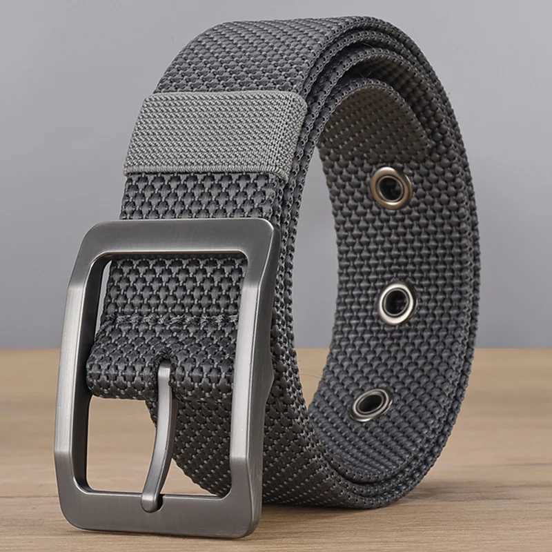 Fashionable mens belt alloy needle buckle belt student version fashionable belt outdoor sports belt W250120