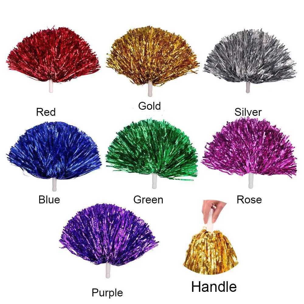Pair Game Pompoms affordable and practical cheerleading cheer application for sports competitions and vocal concert decorationW250121