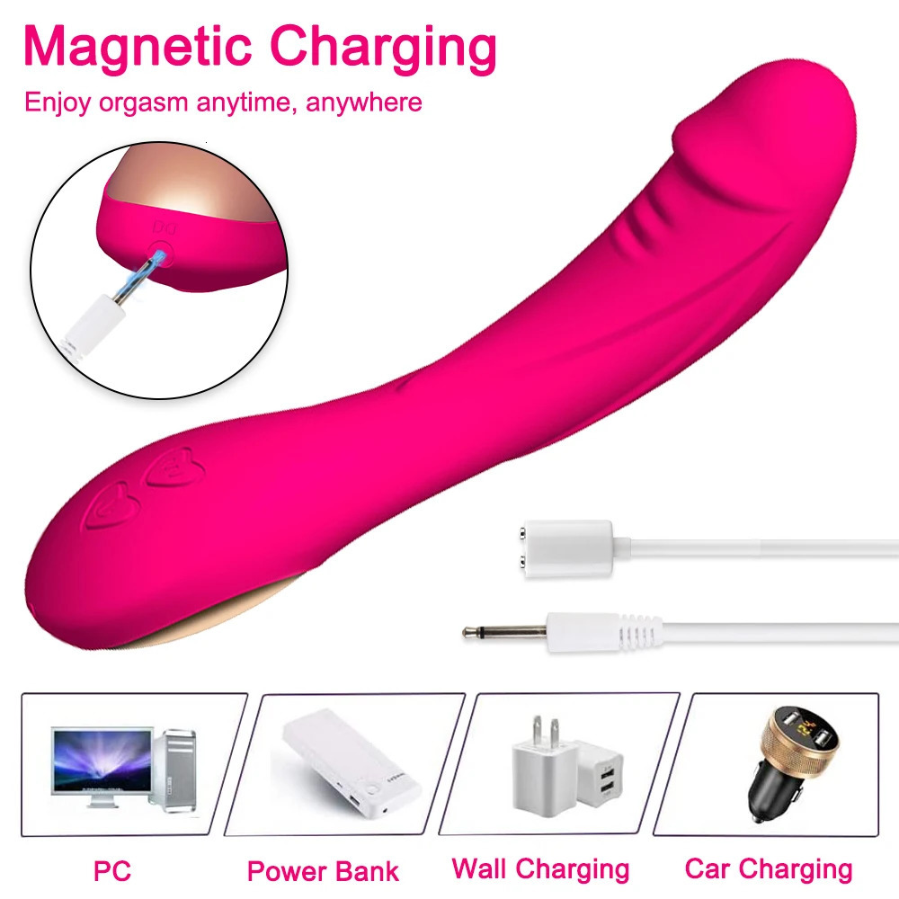 Dildo G-spot Vibrator for Women Powerful Vagina Clitoris Stimulator Soft Skin Feeling Sex Erotic Toys Products for Adults 250114