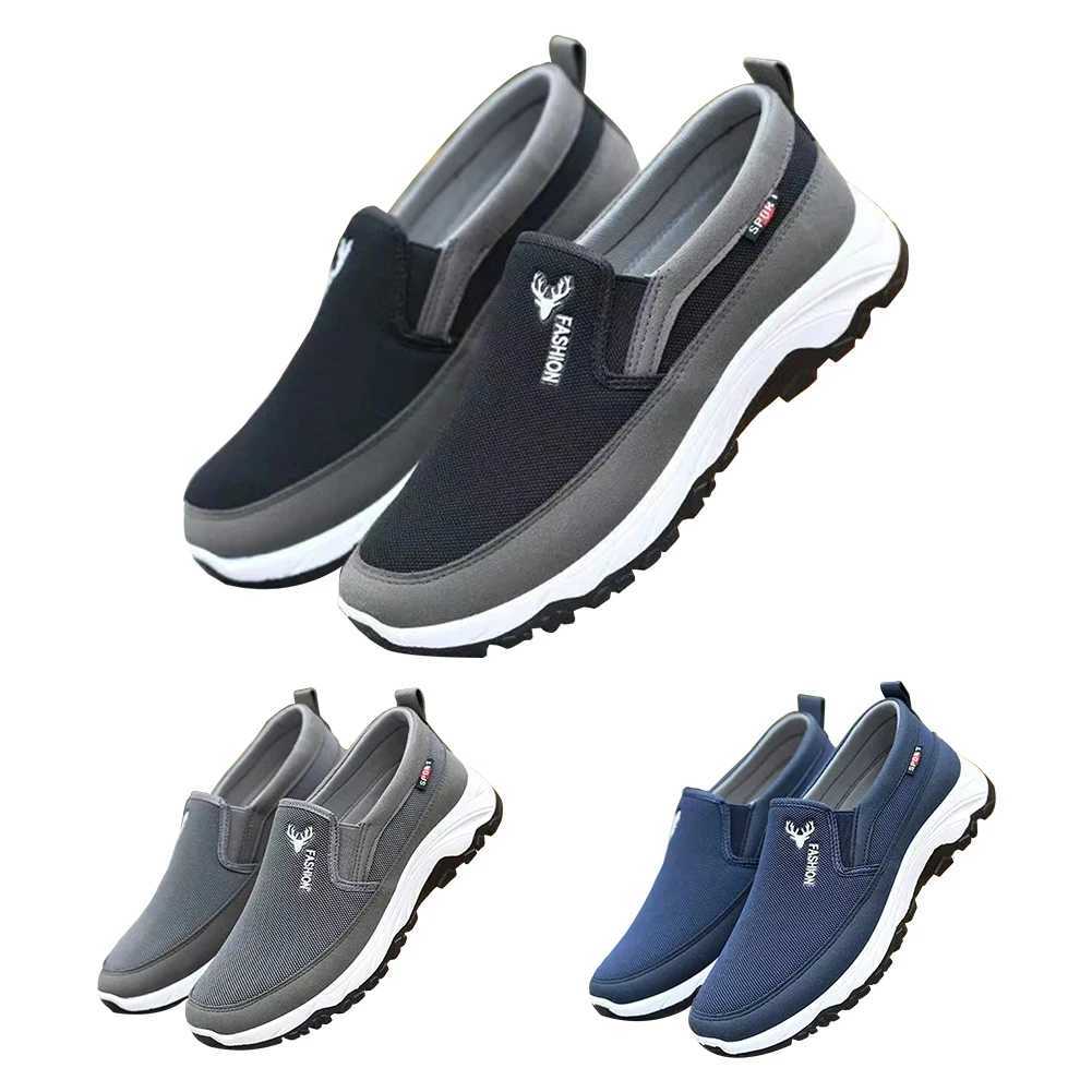 Men Penny Boat Shoes Sports Shoes Breathable Orthopedic Travel Plimsolls Slip Comfortable for Outdoor Activity Hiking WalkingXJ250118