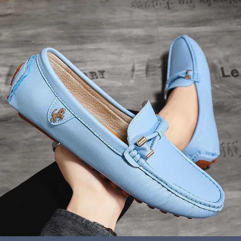 MAEDEF Classic Loafers Mens 2024 New Handmade Flats Casual Leather Shoes High Quality Luxury Comfy Mens Anti-slip Loafers ShoesXJ250118
