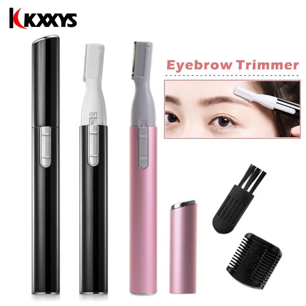 Electric Eyebrow Trimmer/Face Eyebrow Hair Remover /Mini Facial Razor/ Instant Painless Portable Epilator 250121
