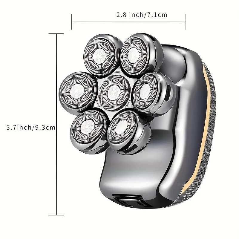 7 Shavers Mens Waterproof Electric Shaver Beard Electric ShaverW250117