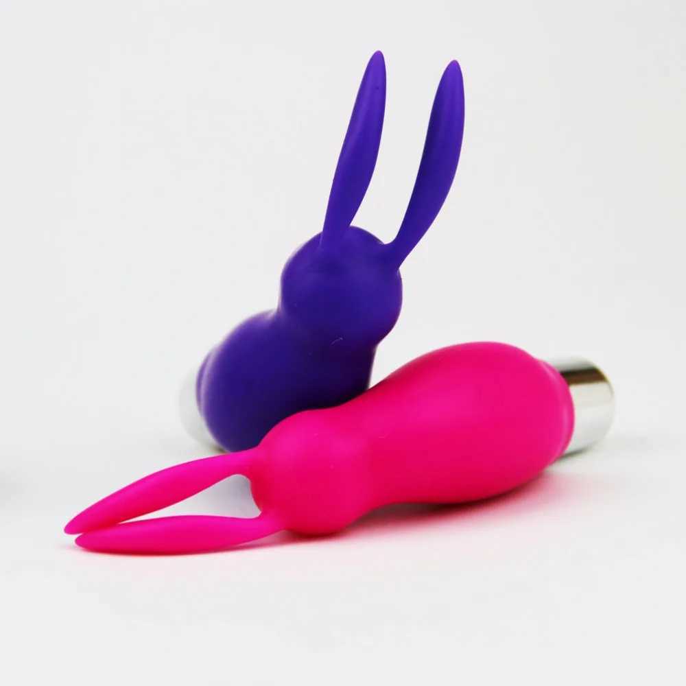 Rabbit Powerful AV Mini G-Spot Vibrator Adult Sex Toy Suitable for Female Vaginal Vibration Anal Clitoral G-spot Stimulator Spray W250117