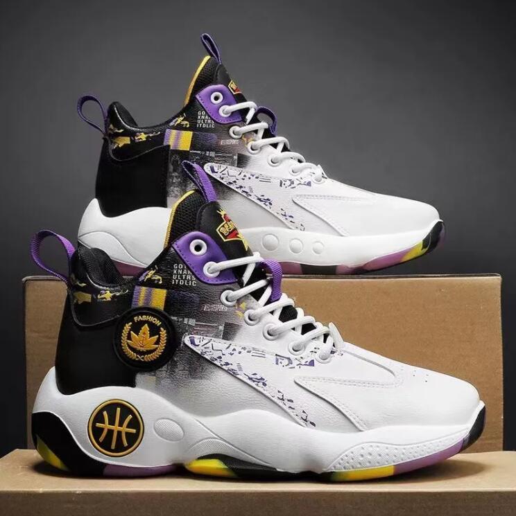 Men Igh Ddmysports Top Sneakers New Autumn Shoes Outdoor Activities Basketball Running Blue Z 1.30-1