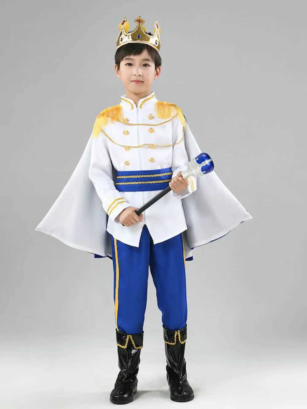 Halloween children role-playing king prince costumes fantasy European royal costumes Christmas gifts Halloween performance cost W250117