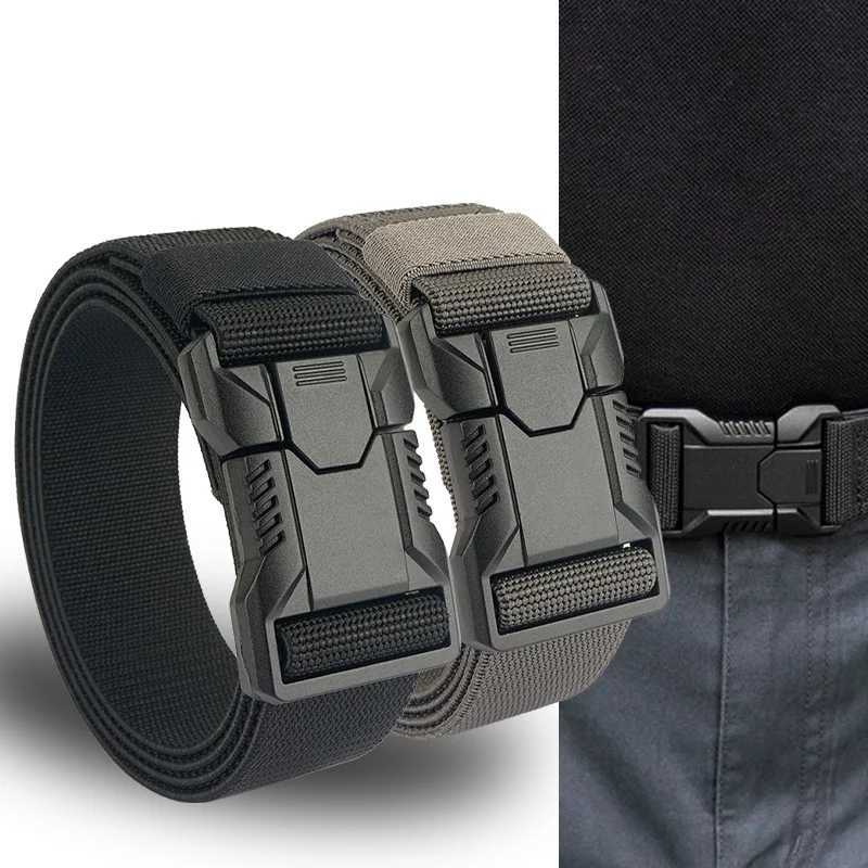 Mens Canvas Belt Breathable Lightweight Quick Disassembly Outdoor Sports Mountaineering Running Sports Belt W250120