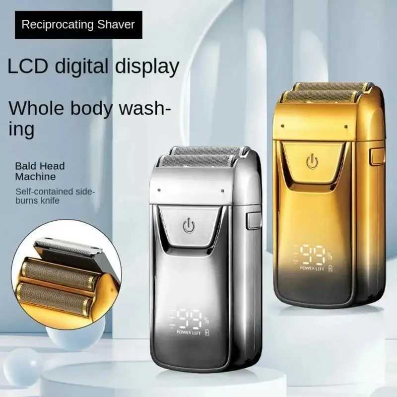 Multi-functional Mens Electric Shaver Household Outdoor Travel Essential Powerful Shaver Electric Shaver Rechargeable WaterprooW250117