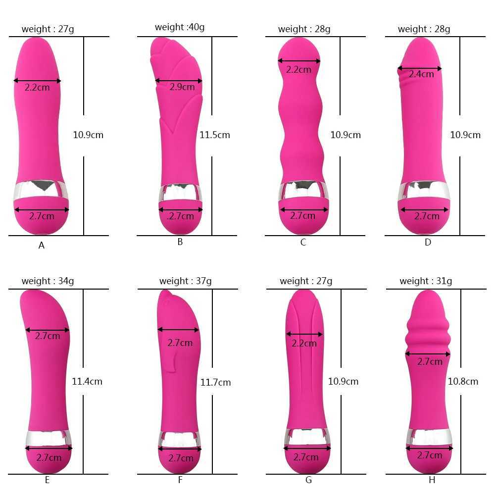 G-spot vaginal vibrator Clitoris anal plug sex toy female male adult dildo Fidget toy W250117