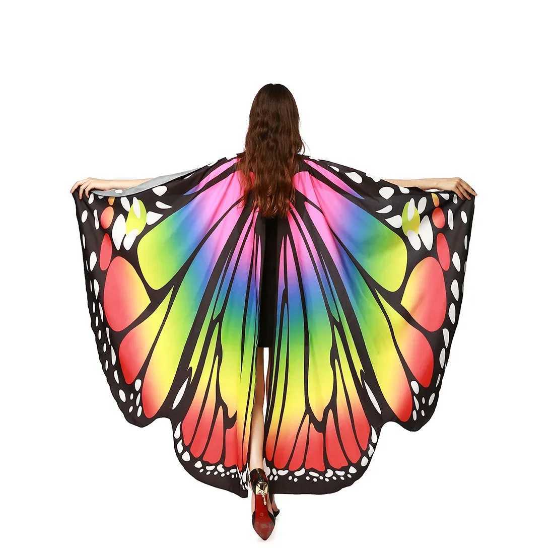 anime Butterfly Wings for children Women Halloween Costume Adult Costume Cosplay Woman Cape Butterfly Costume cosplay costumes W250117