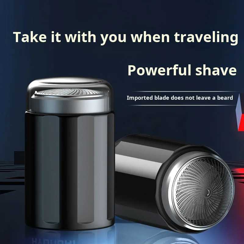 Mens Intelligent Portable 3D Veneer Electric Shaver TYPE-C Charging IPX7 Waterproof Wet Dry Dual-use ShaverW250117