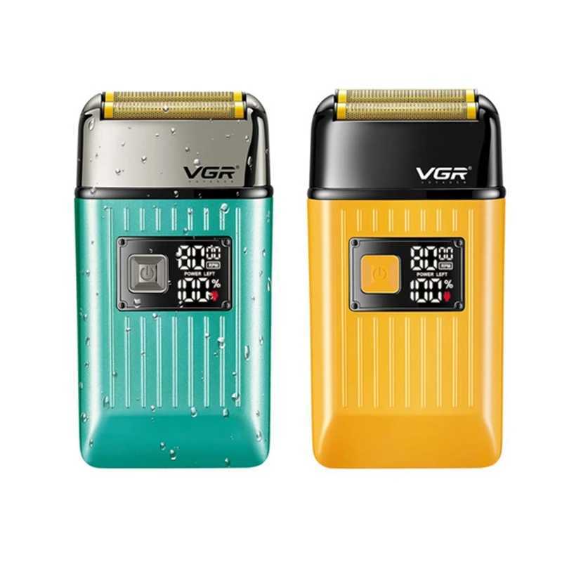 VGR Shaver Electric Beard Trimmer Waterproof Razor Professional Shaving Mane Bald Head Trimmer Razors for Shaving Men V-357W250117