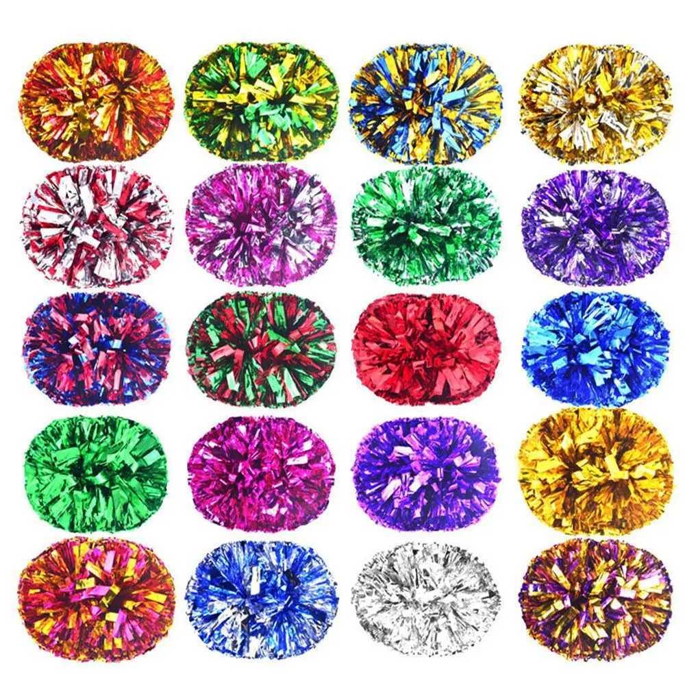 Ring Style Competition Flower Fancy Cheerleading Cheering Ball Club Sport Supplies Cheerleader Pom Poms Dance Party DecoratorW250121
