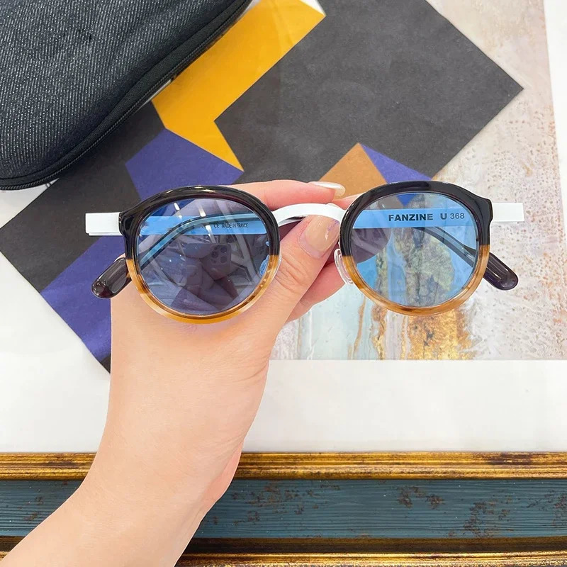 Vintage Sunglasses Round Sunglass Sun Glasses for Men Zonnebril Voor Mannen Glasses Men Women Sunglasses 250117