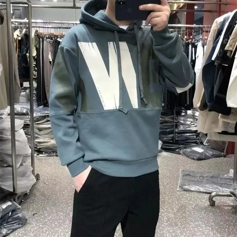 Harajuku Fashion Warm Autumn Male Hoodie High Quality Sweat Shirt Clothing Deals Korean Style Emo Mens Hooded Sweatshirt 250117