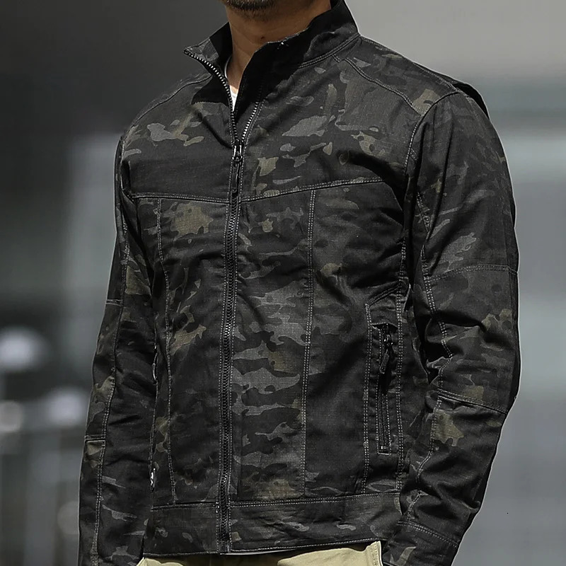 TopFight Autumn Outdoor Charge Coat Mens Thin Breathable Fan Waterproof Windbreaker Tactical Hiking Jacket 250122