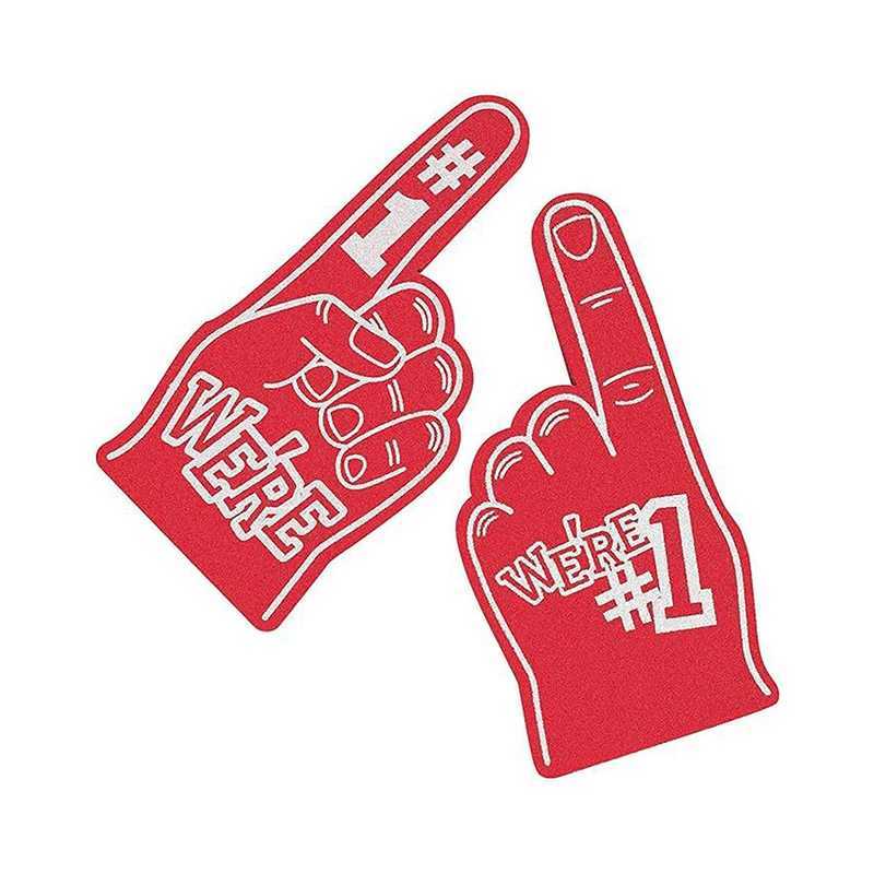 Universal Large Foams Fingers Cheerleading Props Hand Sports Event Cheering Palm Party Props Number Foam Fan FingerW250121