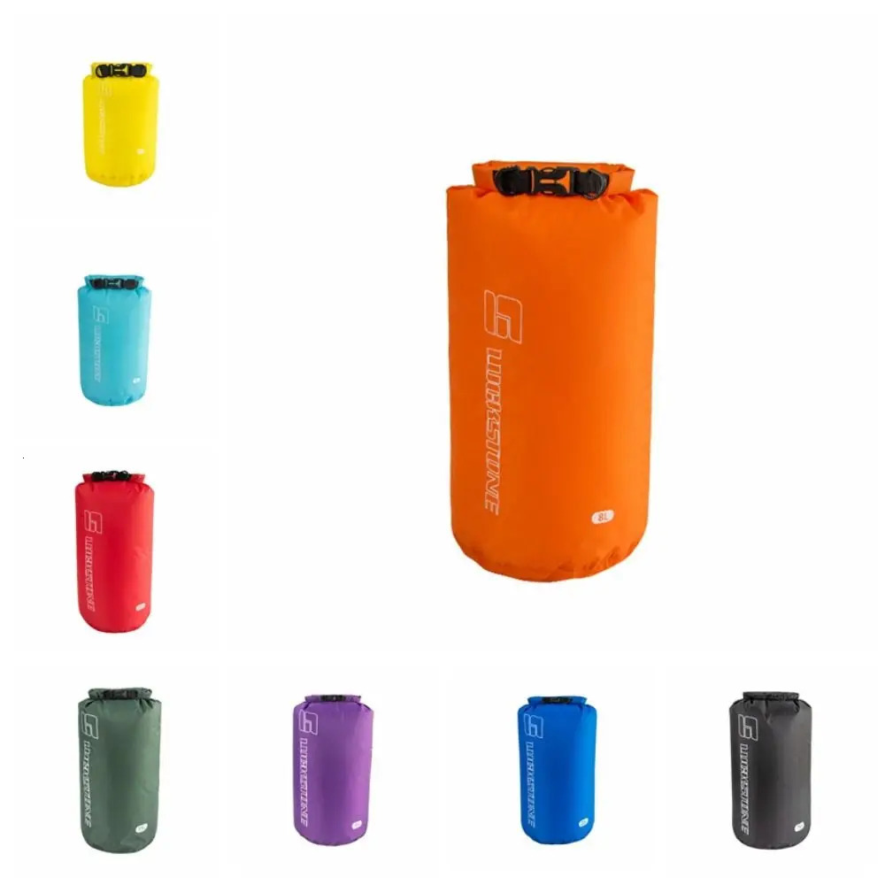 3581215253575L Water Separation Dry Bag Lightweight Waterproof Gear Storage Sack Portable Wear Resistant Swimming 250121