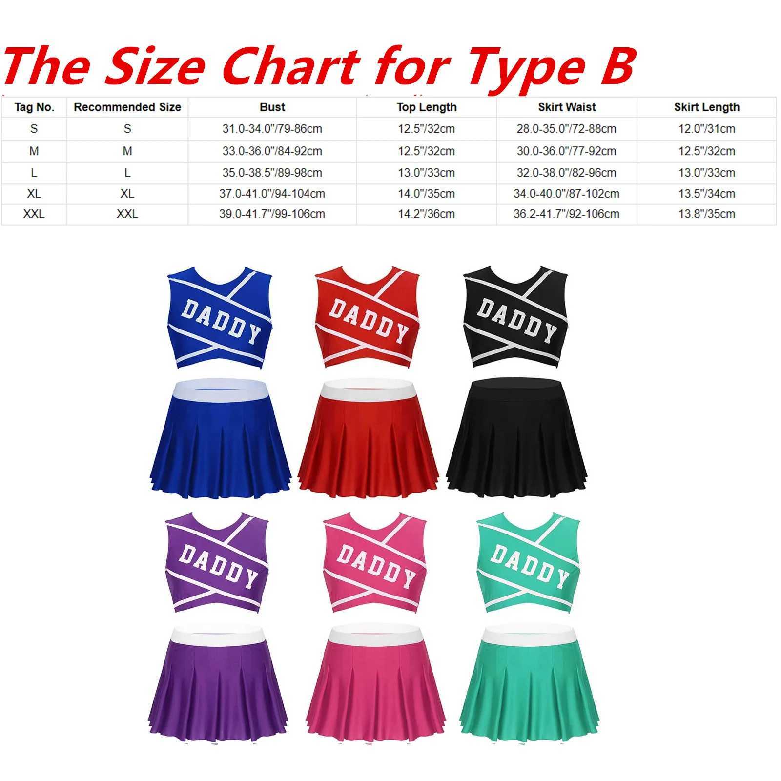 Sexy school girl cheerleading costume female adult cheerleading uniform dance costume sleeveless top mini pleated dressW250121