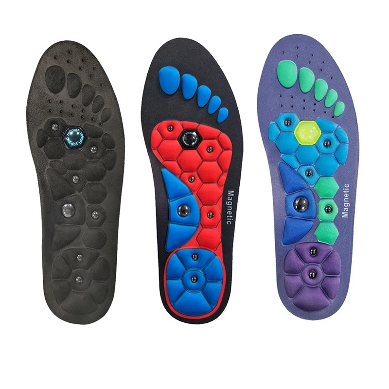 Magnetic Therapy Massage Insoles Men Foot Acupressure Insole for Shoes Sole Unisex Arch Support OrthopedicShoes Pads 250114
