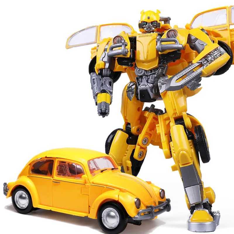 IN STOCK AOYI 17CM Cool Robot Transformation Toys Anime Action Figure Movie Car Model Deformation Kids Boy H6001-4C SS38 W250228