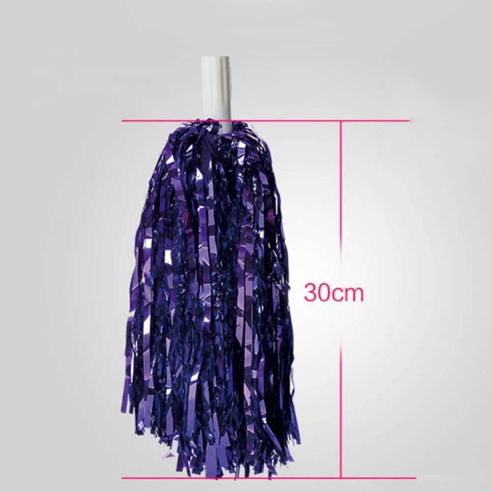 2PC Cheer Dance Sport Competition Cheerleading Pom Poms Flower Ball cheering dance pom aerobics sports item Supply 30CMW250121