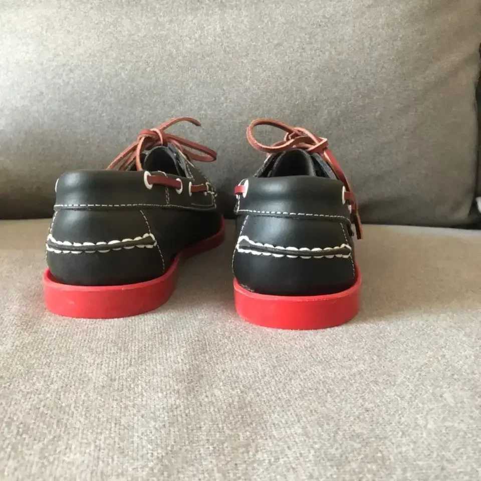 Handmade Loafers Shoes for Men Genuine Leather Moccasin Shoes Docksides Boat Shoes Men Designer Flat ShoeXJ250118