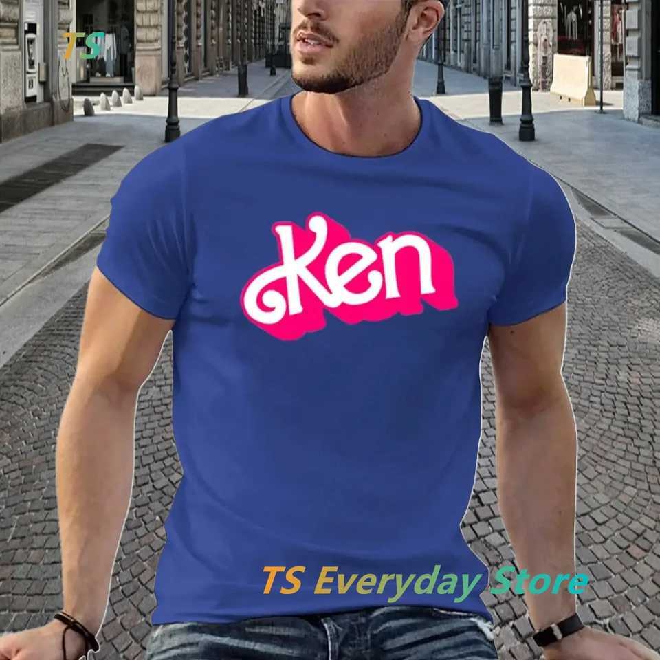 New Ken Classic CottonT-Shirt Male Casual Y2K O-Neck Tshirt Top heavyweights sweat Summer Men Cotton T-shirt Men Chothes W250117