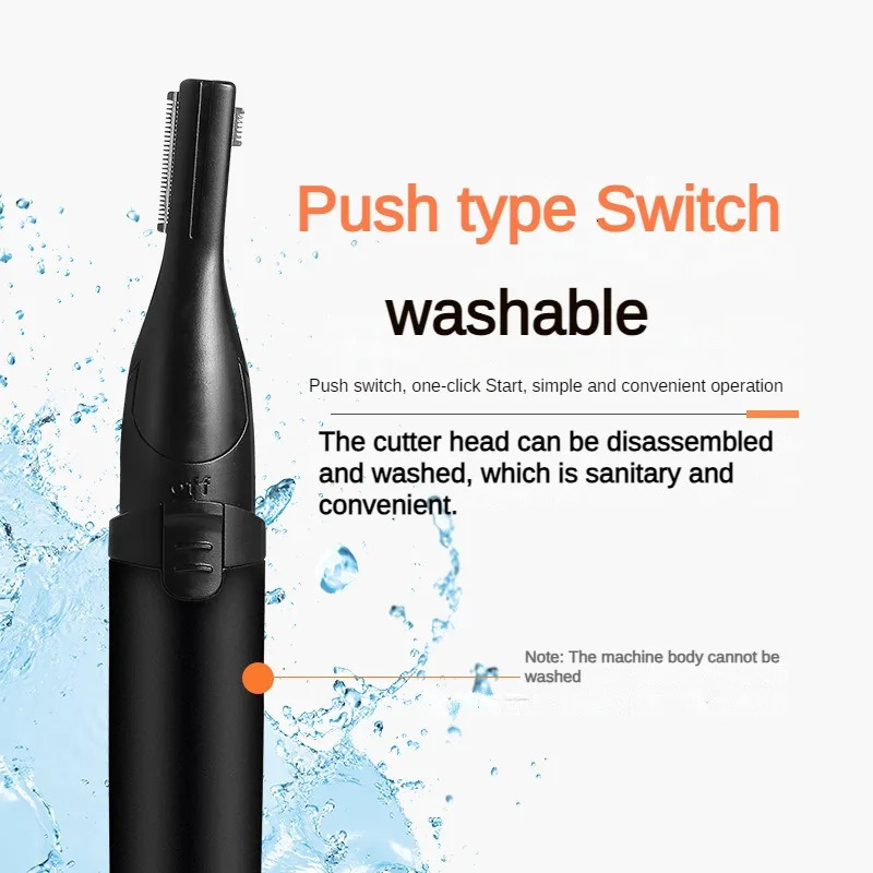 Electric Eyebrow Trimmer Multifunctional Washable for Men and Women Shaver Eyebrow Scraper for Beginners and Children Haircuts 250121