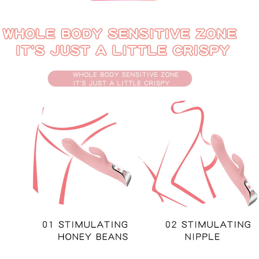 12 Modes G Spot 2 in1 Vibrator Dildo Clitoris Stimulator Vagina Massager Female Masturbator Sex Toys for Women Adult Products 250114