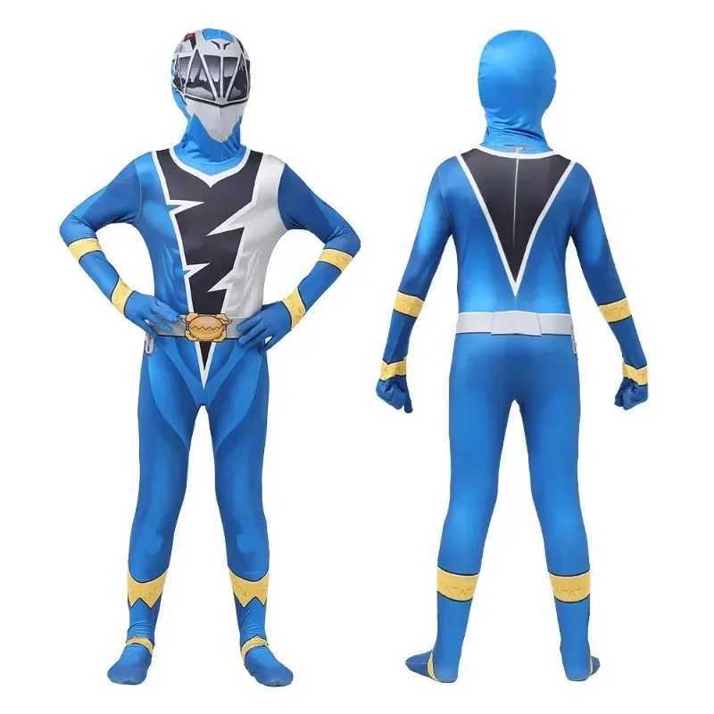 Anime Cosplay Kids Ranger Knight Dragon Team Cosplay Costume Jumpsuit Halloween Party Cosplay Halloween Carnival Suit W250117