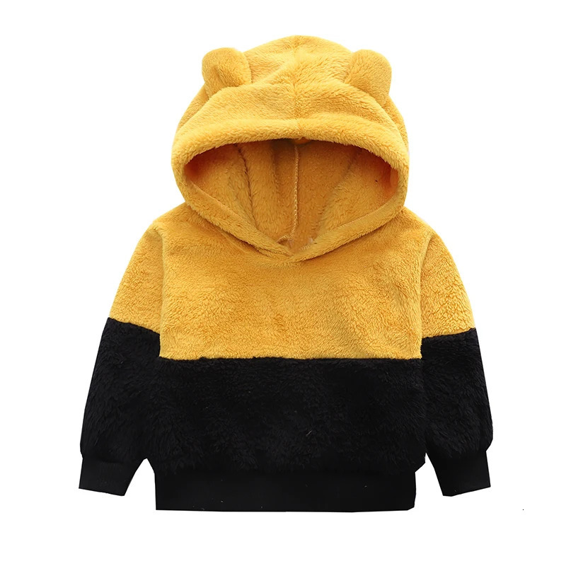 Spring Baby Kids Fashion Hoodie Jackets Autumn polar fleece Outerwear For Toddler Girls Jackets 2-6 Yrs Kids Hooded Sweatshirt 250121