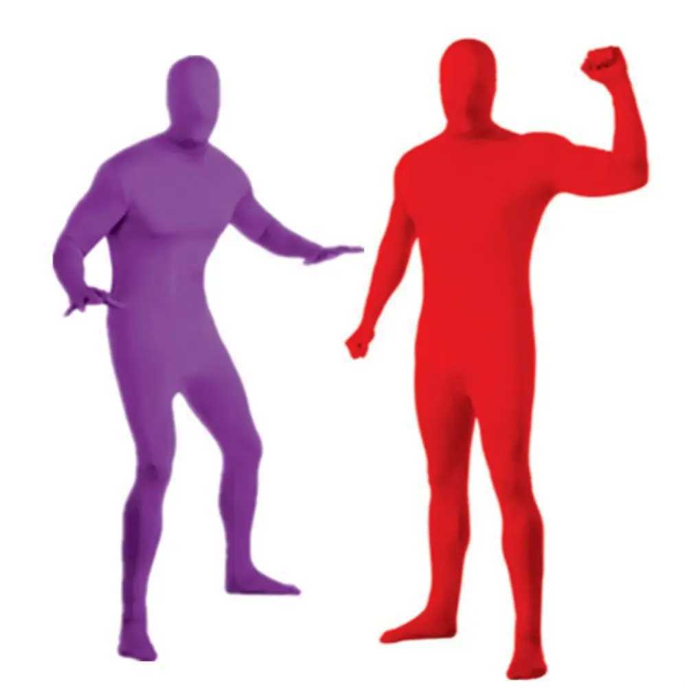 Invisibility Cloak Kid Adult Zentai Spandex Suit Jumpsuit Full Body Suit Costumes Outfit Multi-color Skin Tight Bodysuit Women W250117