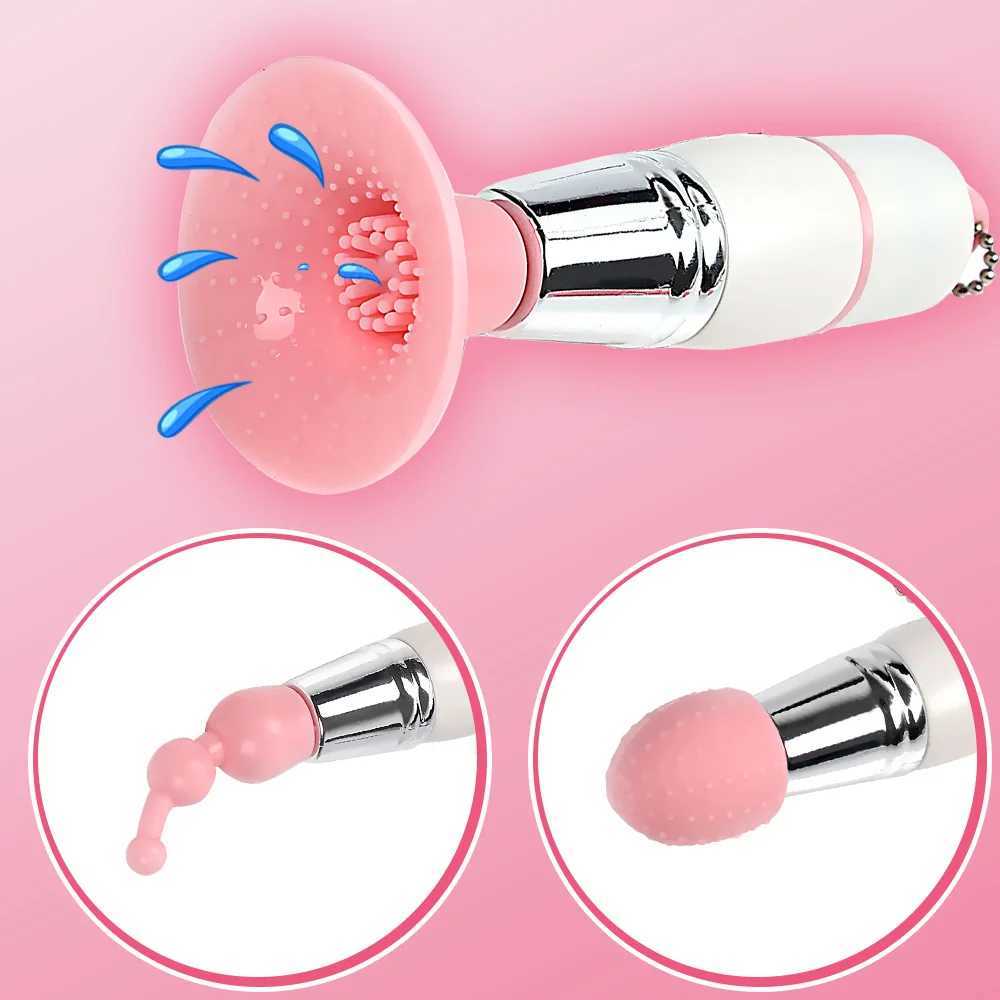 3 In 1 Mini Vagina Sucking Vibrators Clitoris Stimulator Dildos for woman G Spot Nipple Stimulation Massager Sex ToysFor Couples W250117