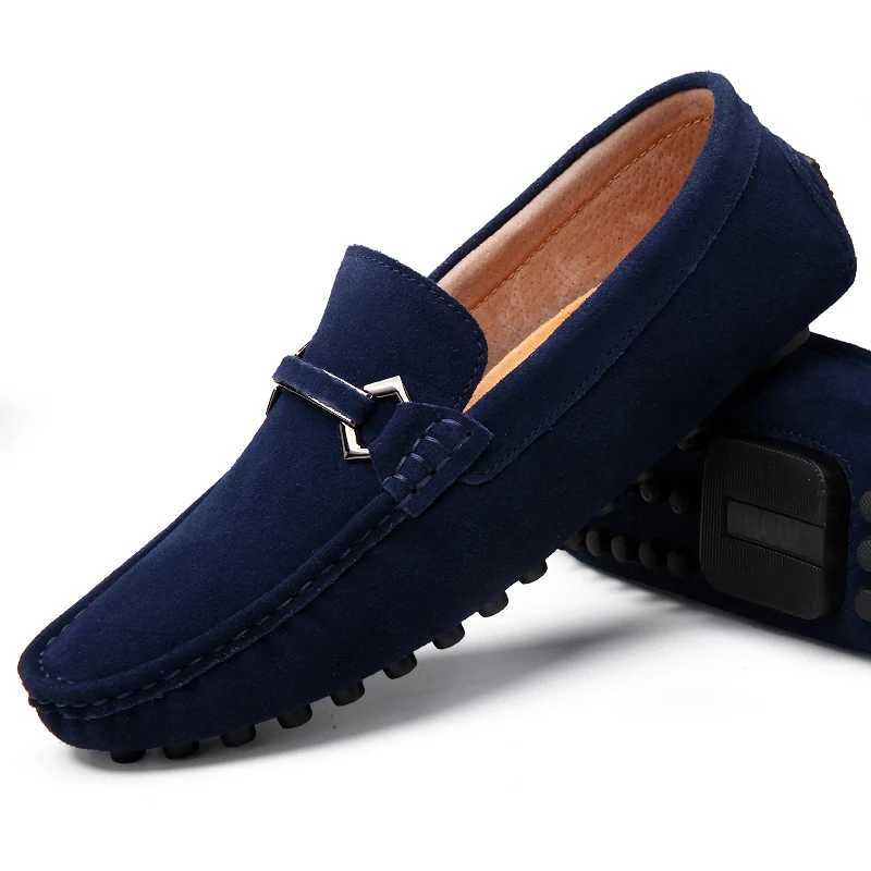 Leather Men Fi Business Shoes New Men Loafers Lightweight Mens Slip Shoes 2024 Handmade All-mah for Men Driving ShoesXJ250118