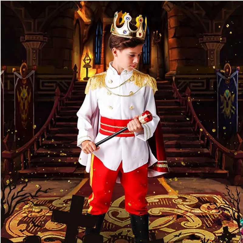 Halloween children role-playing king prince costumes fantasy European royal costumes Christmas gifts Halloween performance cost W250117