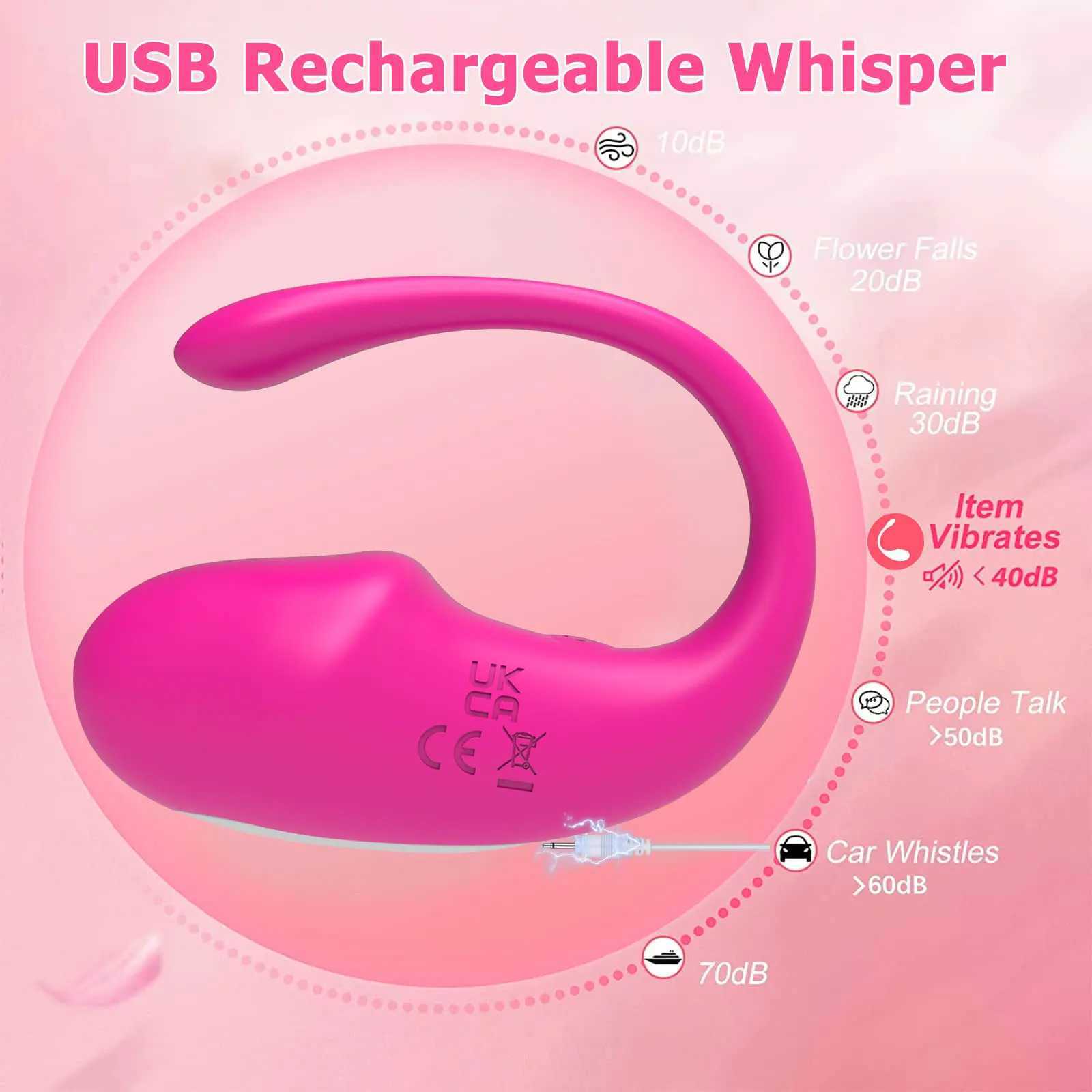 Application remote control G-spot vibrator long-distance Bluetooth wearable charging adult sex toy 9 vibration W250117